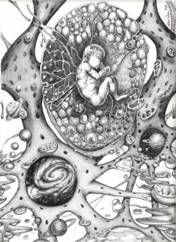 Внутреннее пространство митохондриального космоса